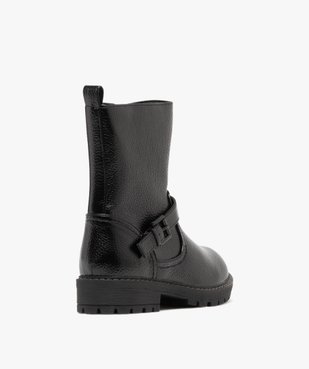 Bottines esprit biker en matière brillante fille - Lovely Wings vue4 - LOVELY WINGS - GEMO