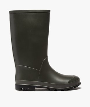 Bottes de pluie femme unies à semelle crantée vue1 - GEMO (EQUIPT) - GEMO