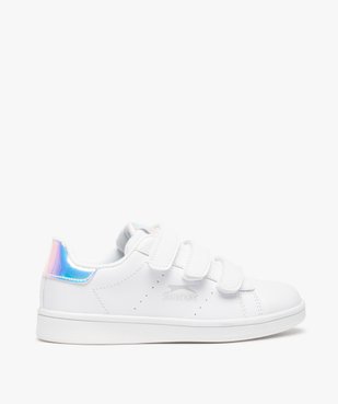 Baskets fille unies à scratchs et détails irisés - Slazenger vue1 - SLAZENGER - GEMO