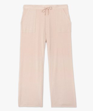 Pantalon d’intérieur femme grande taille en maille fine vue4 - GEMO(HOMWR FEM) - GEMO