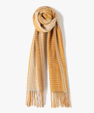 Echarpe large tissée avec fils pailletés femme vue1 - GEMO (ACCESS) - GEMO