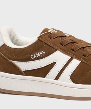 Baskets basses style skateshoes en suédine à lacets élastiques garçon - Camps United vue6 - CAMPS - GEMO
