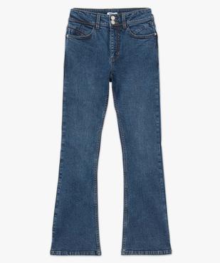 Jean femme coupe Bootcut taille haute vue4 - GEMO 4G FEMME - GEMO