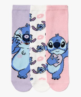 Chaussettes à motifs Stitch fille (lot de 3) - Disney vue1 - LILO & STITCH - GEMO