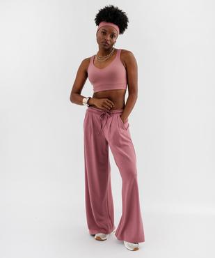 Brassière à larges bretelles avec dos travaillé vue5 - GEMO(HOMWR FEM) - GEMO
