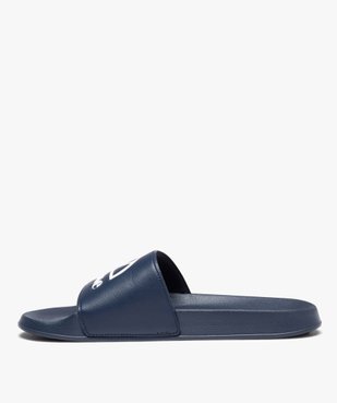 Mules de piscine homme unies et logo en relief  - Ellesse  vue3 - ELLESSE - GEMO