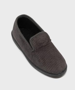 Chaussons confort en velours côtelé homme vue6 - G'FLEX GEMO FOR GOOD - GEMO
