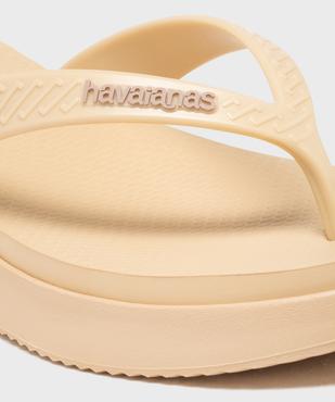 Tongs à talon compensé femme - Havainas vue6 - HAVAIANAS - GEMO