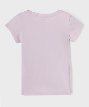 Tee-shirt manches courtes avec motif Stitch fille - Disney vue3 - LILO & STITCH - GEMO