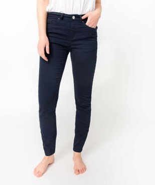 Pantalon coupe Slim taille normale femme vue2 - GEMO 4G FEMME - GEMO