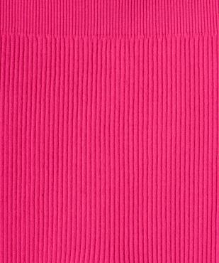 Legging de sport court en maille côtelée sans coutures fille vue2 - GEMO (ENFANT) - GEMO