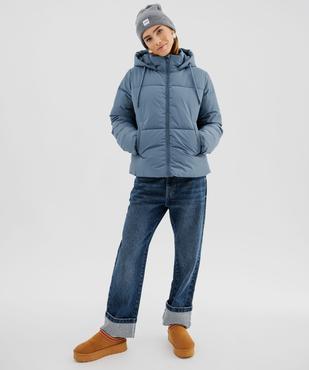 Doudoune à capuche et col montant femme vue5 - GEMO 4G FEMME - GEMO