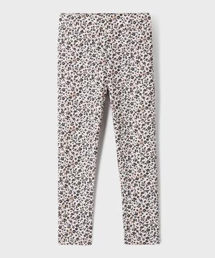 Legging de sport à motif fleuris fille vue1 - GEMO 4G FILLE - GEMO