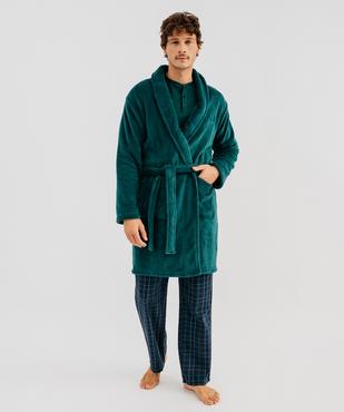Robe de chambre polaire homme vue2 - GEMO(HOMWR HOM) - GEMO