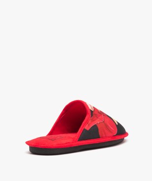 Chaussons homme mules plates en velours - One Piece vue4 - ONE PIECE - GEMO
