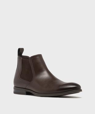 Chelsea boots homme - Mario Baldano vue2 - MARIO BALDANO - GEMO