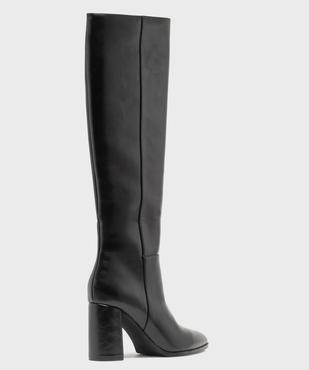 Bottes à haut talon et bout pointu femme vue4 - FOLLOW ME G4G - GEMO