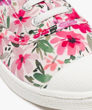 Chaussures en toile à lacets élastiques et bout en gomme fille vue7 - LOVELY WINGS - GEMO