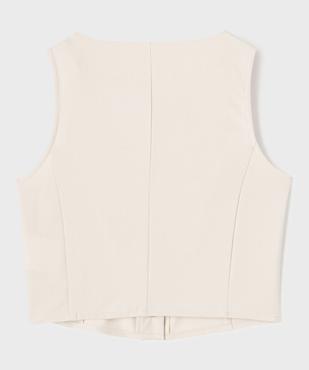 Gilet de costume sans manches fille vue4 - GEMO (JUNIOR) - GEMO