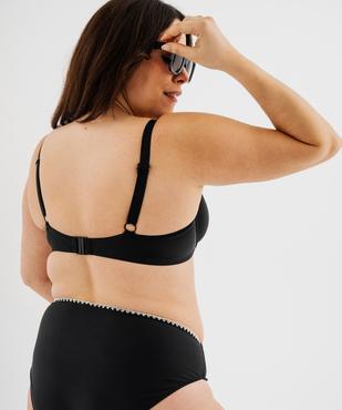 Haut de maillot de bain emboîtant à armatures femme grande taille vue2 - GEMO (PLAGE) - GEMO