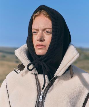 Bonnet capuche en maille femme vue5 - GEMO (ACCESS) - GEMO