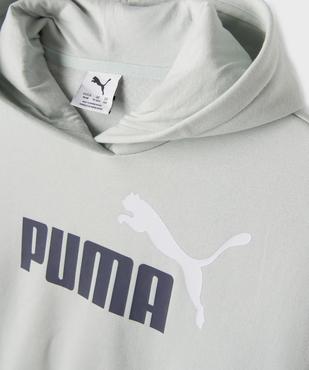 Sweat à capuche coupe courte avec logo poitrine fille - Puma vue2 - PUMA - GEMO
