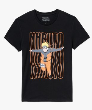Tee-shirt à manches courtes avec motif manga homme - Naruto Shippuden vue4 - NARUTO - GEMO