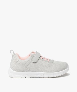 Baskets fille style jogger dessus en jersey uni vue1 - GEMO (ENFANT) - GEMO