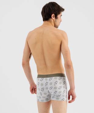 Boxer en coton stretch imprimé homme - The Simpsons (lot de 2) vue6 - SIMPSONS - GEMO