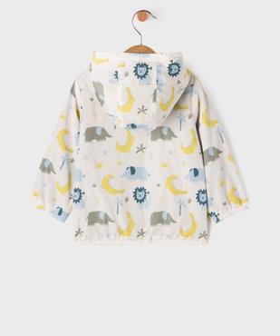 Blouson imperméable à capuche bébé garçon vue4 - GEMO(BEBE DEBT) - GEMO