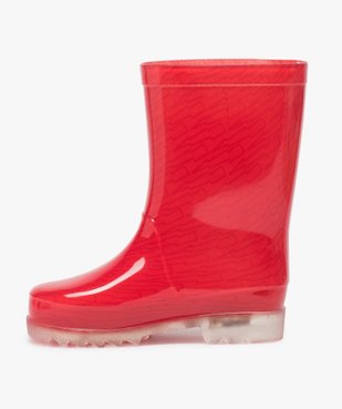 Bottes de pluie garçon avec motif sur la tige – Cars vue3 - CARS - GEMO