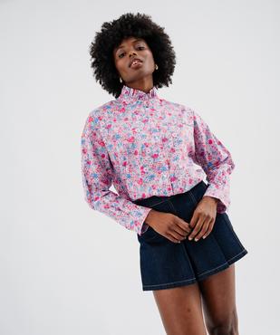 Jupe-short en jean femme - LuluCastagnette vue1 - LULUCASTAGNETTE - GEMO