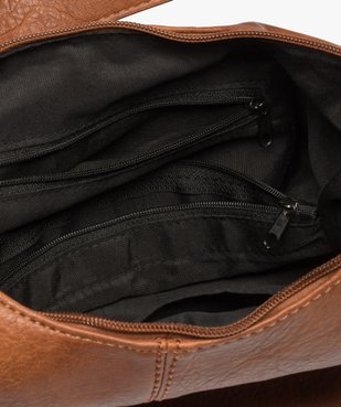 Sac femme multipoches avec breloques fantaisie vue3 - GEMO (ACCESS) - GEMO