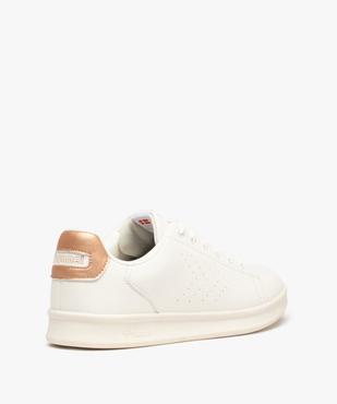 Tennis unies à lacets femme – Hummel Busan  vue4 - HUMMEL - GEMO