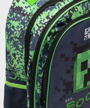 Sac à dos en toile garçon - Minecraft vue3 - MINECRAFT - GEMO