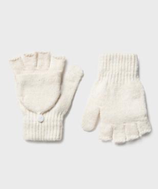 Gants 2-en-1 moufles/mitaines fille vue1 - GEMO (ENFANT) - GEMO