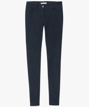 Pantalon skinny 5 poches uni vue4 - FOLLOW ME - GEMO