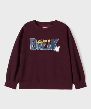 Sweat avec motif sur l’avant garçon vue3 - GEMO (ENFANT) - GEMO