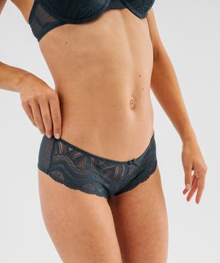 Shorties en dentelle et tulle femme (lot de 2) vue1 - GEMO(HOMWR FEM) - GEMO
