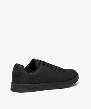 Baskets homme monochromes à lacets - Hummel vue4 - HUMMEL - GEMO