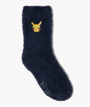 Chaussettes d’intérieur avec motif Pikachu garçon - Pokemon vue1 - POKEMON - GEMO