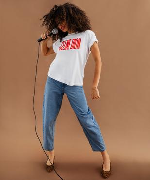 T-shirt col rond imprimé femme - Céline Dion vue7 - CELINE DION - GEMO