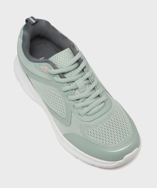 Baskets running en mesh avec semelle ultra légère femme - 5 Miles vue5 - 5 MILES - GEMO
