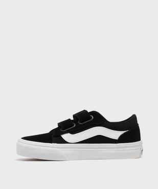 Baskets cuir à scratch garçon - Vans vue3 - VANS - GEMO