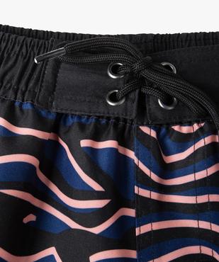 Short de bain garçon à motif vagues vue2 - GEMO 4G GARCON - GEMO