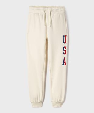Pantalon de jogging en molleton épais à taille élastiquée garçon - Camps United vue1 - CAMPS - GEMO