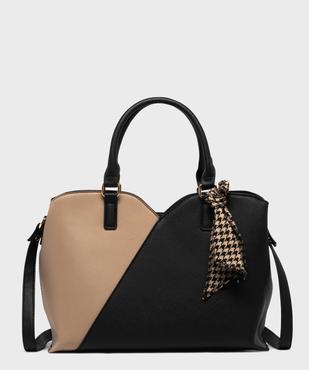 Sac à main découpe en V avec bandoulière amovible femme vue4 - GEMO (ACCESS) - GEMO