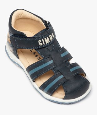 Sandales bébé garçon imprimées Roi Lion - Disney vue5 - ROI LION - GEMO