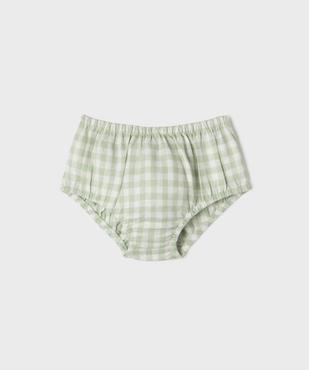 Ensemble 3 pièces bébé fille body, blouse et culotte vue7 - GEMO(BB COUCHE) - GEMO