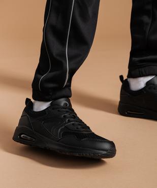 Baskets esprit running en mesh à bulle d'air homme - 5 Miles vue1 - 5 MILES - GEMO